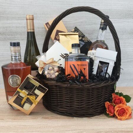 Okazały kosz prezentowy